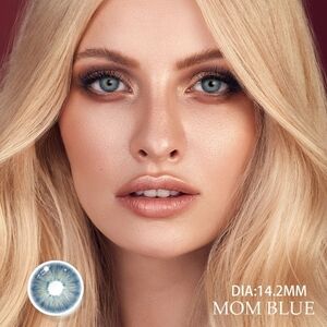 Mom Blue Contct Lashes